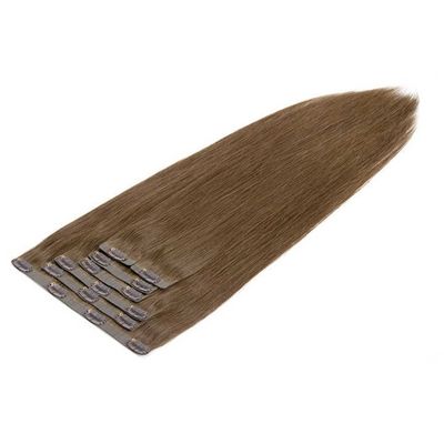 Nahtlose Clip Haare PU Haare Indische Clip in Haarverlängerung ohne Verwicklung und ohne Vergießen