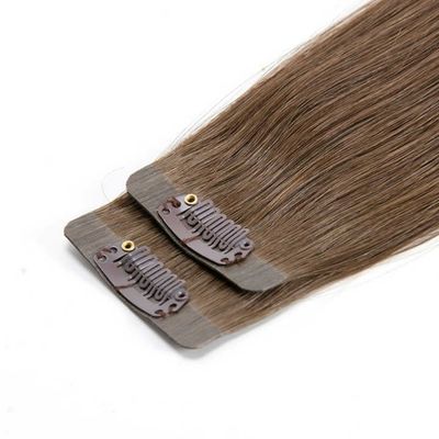 Nahtlose Clip Haare PU Haare Indische Clip in Haarverlängerung ohne Verwicklung und ohne Vergießen