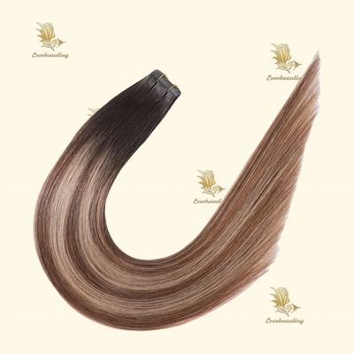 Nahtloses Band Erweiterungen Schönheitsprodukte Haarverlängerungen 0,200 kg Paket Balayage Farbe