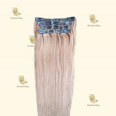 120g/PC Muti-Color Clip auf Haarverlängerungen Menschenhaar Clip Ins mit Muti-Color-Optionen