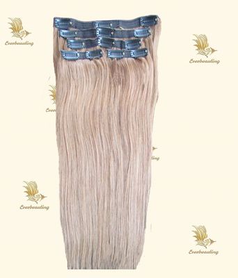 120g/PC Muti-Color Clip auf Haarverlängerungen Menschenhaar Clip Ins mit Muti-Color-Optionen