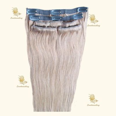 120g/PC Muti-Color Clip auf Haarverlängerungen Menschenhaar Clip Ins mit Muti-Color-Optionen