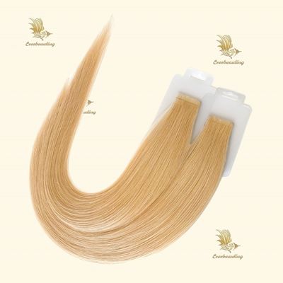 Straight Tape in Haarverlängerung Ombre Balayage Farbe Unsichtbar OEM für Straight Style