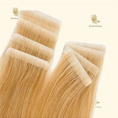 Straight Tape in Haarverlängerung Ombre Balayage Farbe Unsichtbar OEM für Straight Style