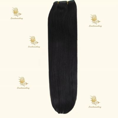 100 g /pc menschliches Haar unverarbeitetes Jungfrau Remy russische Haarspitzen Clip in Haarverlängerungen