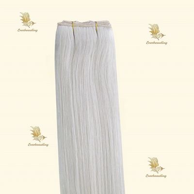 Helle blonde Haare Jungfrau Extensiones De Cabello 150g/PC Rücksendung Rückerstattung für 30 Tage