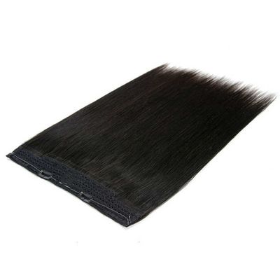 Ein Stück vietnamesisches menschliches Haar dick von oben bis unten erschwinglich Flip in Haarverlängerung