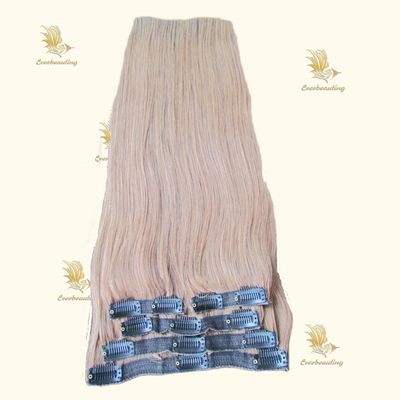 Clip in Hair Extension 100% russische menschliche Remy Hair Clip Ins angepasste Anfrage