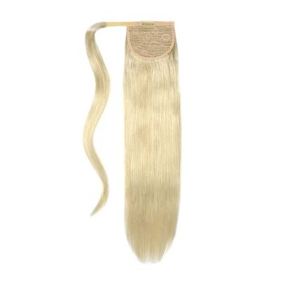 Gerade menschliche Haare Pferdeschwanz Verlängerung PE-230829 20 Zoll Kinky Gerade / Locken Pferdeschwanz