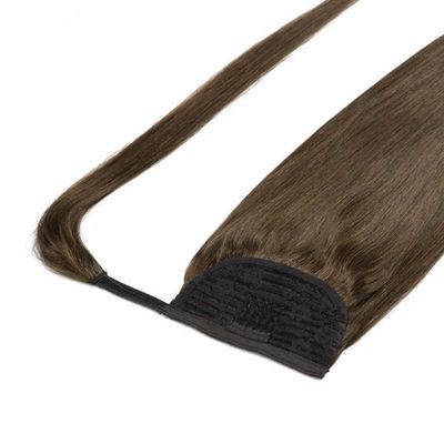 Rohes menschliches Haar Pferdeschwanzverlängerungen Farbstoff 50,00cm * 8,00cm * 3,00cm Paketgröße