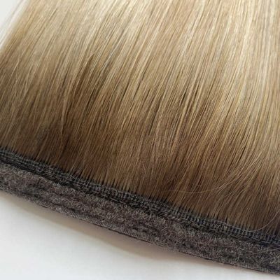 US-amerikanisches menschliches Haar Pferdeschwanz Langes geradees Haarstück mit Wrap Around Design