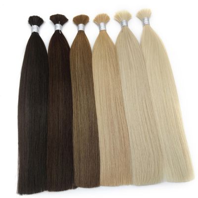 Massenhaarverlängerungen 100% Jungfrau Remy Roh vietnamesische Haare Massenhaar heiße Trends