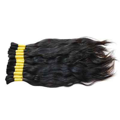 Haarmassen-231016 menschliches Haar Massenmassen rohes unverarbeitetes natürliches jungfräuliches 100% Remy-Haar