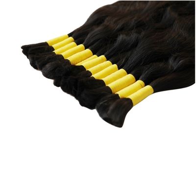 Haarmassen-231016 menschliches Haar Massenmassen rohes unverarbeitetes natürliches jungfräuliches 100% Remy-Haar