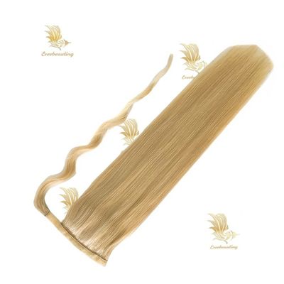 Remy Human Hair Ponytail Hairpiece 100% unverarbeitet brasilianisch Geschätzte Lieferzeit