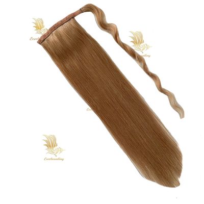 Verwandeln Sie das Haar mit unserer doppelten Pferdeschwanz-Haarverlängerung aus indischem Haar
