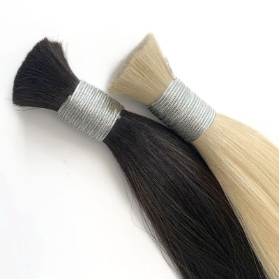 Erste Zahlung Hochwertige vietnamesische Rohhaare 9c Jungfrau Blonde Farbe Erweiterungen