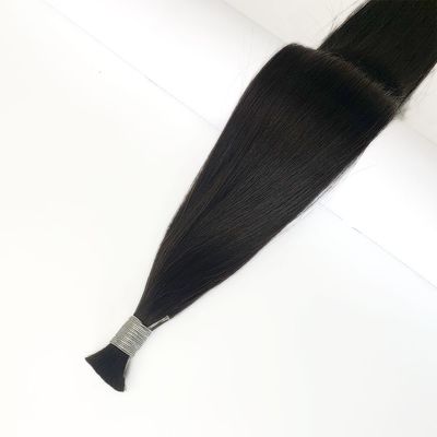 Blonde Bone Straight Human Hair Extension Doppel gezeichnet mit 0,300 kg Paket Bruttogewicht