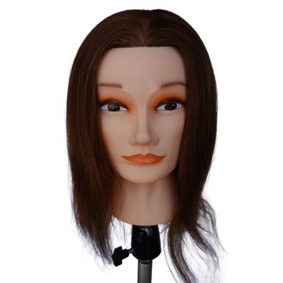 Weibliche Kosmetik Puppenpuppenkopf für Kosmetik-Ausbildung und Praxis Dummy