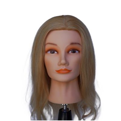 Weibliche Kosmetik Puppenpuppenkopf für Kosmetik-Ausbildung und Praxis Dummy