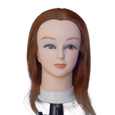 Echte menschliche Haar-Mannequin Training Head Asia Face 30 Tage Zufriedenheitsgarantie