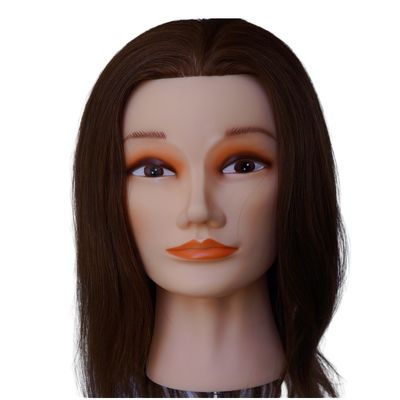 165g Gewicht menschliches Haar Training Kopf für realistische Haarstil US-Währung