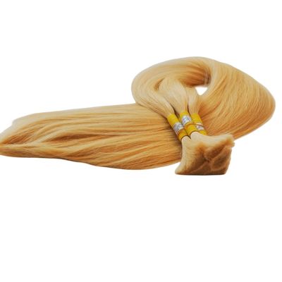 100% menschliches Haar Gewebe Bündel Blondes Haar Bündel mit Versand FedEx / DHL / Aramex / TNT