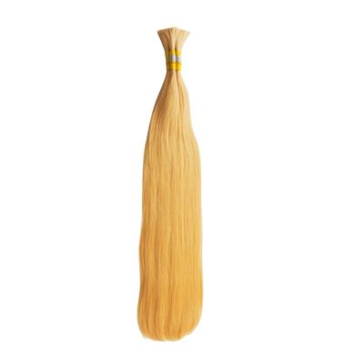 100% menschliches Haar Gewebe Bündel Blondes Haar Bündel mit Versand FedEx / DHL / Aramex / TNT