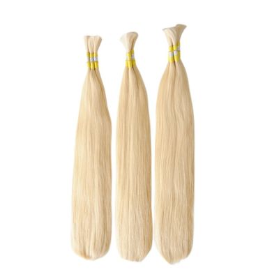 100% menschliches Haar Gewebe Bündel Blondes Haar Bündel mit Versand FedEx / DHL / Aramex / TNT
