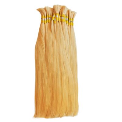 100% menschliches Haar Gewebe Bündel Blondes Haar Bündel mit Versand FedEx / DHL / Aramex / TNT
