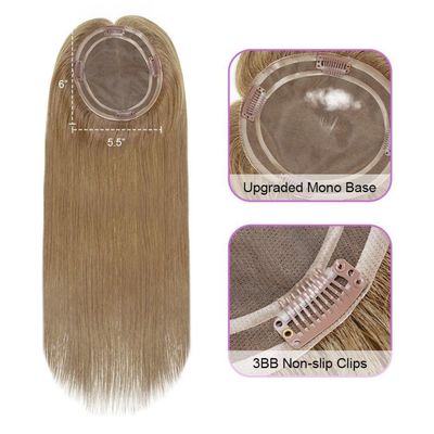 Highlight Farben Mono Haartopper für Frauen MT-magic 3 12 Zoll 14 Zoll 16 Zoll 18 Zoll