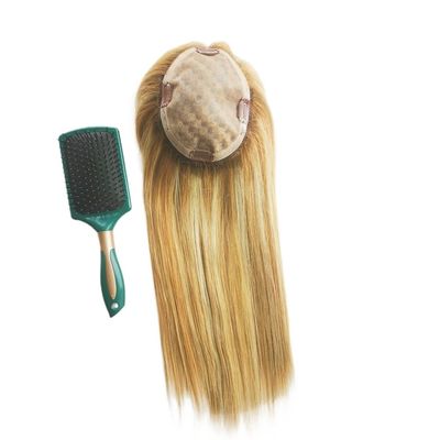 Europäisches Haar 100% brasilianische Haartöpfe für Frauen Mono Seidenbasis Frauen Toupee