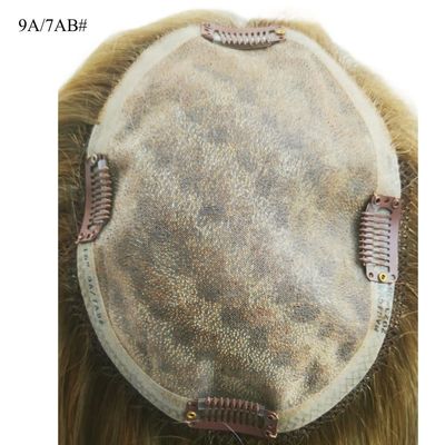Europäisches Haar 100% brasilianische Haartöpfe für Frauen Mono Seidenbasis Frauen Toupee