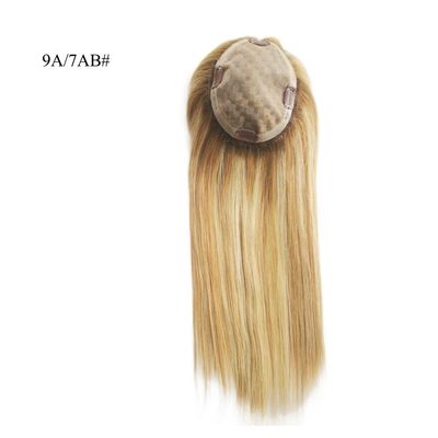 Europäisches Haar 100% brasilianische Haartöpfe für Frauen Mono Seidenbasis Frauen Toupee