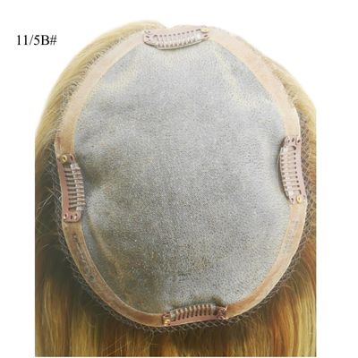 Haarsystem Mono-Toupee für Frauen Natürliche gerade chinesische Nagelhaut Remy Haar Topper