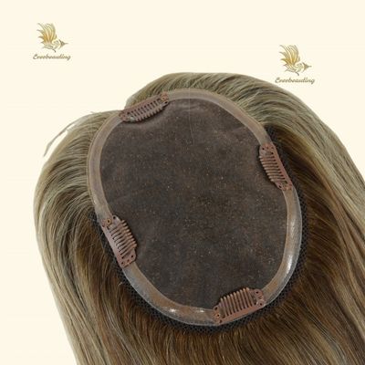 Remy Haar Topper-23007 Monofilament Topper Highlight Handgebunden 3X6.5 Primär Mono Basis