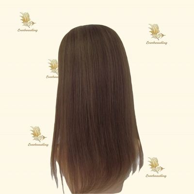 5*6,5 Zoll Remy Haartopper Toupee für Frauen Highlight Farbtopper-240523