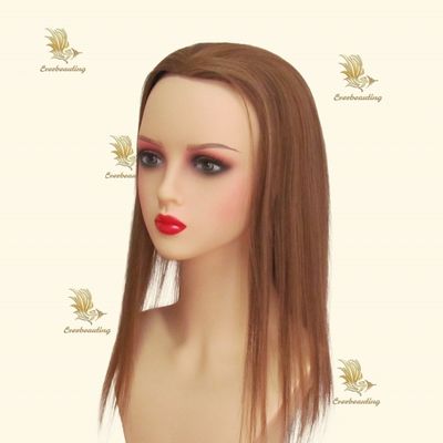 5*6,5 Zoll Remy Haartopper Toupee für Frauen Highlight Farbtopper-240523